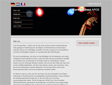 Tablet Screenshot of euregiojazz.nl